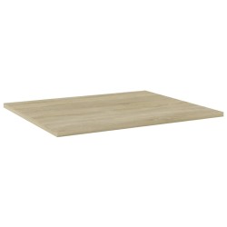 vidaXL Bücherregal-Bretter 4 Stk. Sonoma-Eiche 60x50x1,5 cm