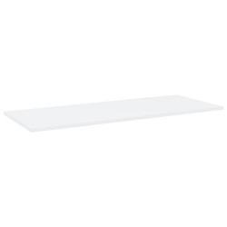 vidaXL Bücherregal-Bretter 4 Stk. Weiß 100x40x1,5 cm Holzwerkstoff
