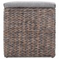 vidaXL Sitzbank mit 3 Körben Seegras 105×40×42 cm Grau vidaXL Sitzbank mit 3 Körben Seegras 105×40×42 cm Grau