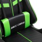 vidaXL Gaming-Stuhl Grün Kunstleder