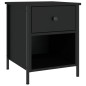 vidaXL Nachttische 2 Stk. Schwarz 40x42x50 cm Holzwerkstoff vidaXL Nachttische 2 Stk. Schwarz 40x42x50 cm Holzwerkstoff