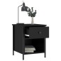 vidaXL Nachttische 2 Stk. Schwarz 40x42x50 cm Holzwerkstoff vidaXL Nachttische 2 Stk. Schwarz 40x42x50 cm Holzwerkstoff