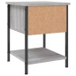 vidaXL Nachttisch Grau Sonoma 34x35,5x45 cm Holzwerkstoff vidaXL Nachttisch Grau Sonoma 34x35,5x45 cm Holzwerkstoff
