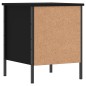 vidaXL Nachttisch Schwarz 40x42x50 cm Holzwerkstoff vidaXL Nachttisch Schwarz 40x42x50 cm Holzwerkstoff