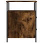 vidaXL Nachttisch Räuchereiche 44x45x60 cm Holzwerkstoff vidaXL Nachttisch Räuchereiche 44x45x60 cm Holzwerkstoff