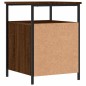 vidaXL Nachttisch Braun Eichen-Optik 44x45x60 cm Holzwerkstoff vidaXL Nachttisch Braun Eichen-Optik 44x45x60 cm Holzwerkstoff