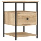 vidaXL Nachttische 2 Stk. Sonoma-Eiche 40x42x56 cm Holzwerkstoff vidaXL Nachttische 2 Stk. Sonoma-Eiche 40x42x56 cm Holzwerkstoff
