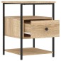 vidaXL Nachttische 2 Stk. Sonoma-Eiche 40x42x56 cm Holzwerkstoff vidaXL Nachttische 2 Stk. Sonoma-Eiche 40x42x56 cm Holzwerkstoff