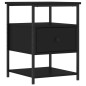 vidaXL Nachttische 2 Stk. Schwarz 40x42x56 cm Holzwerkstoff vidaXL Nachttische 2 Stk. Schwarz 40x42x56 cm Holzwerkstoff