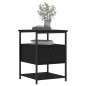 vidaXL Nachttische 2 Stk. Schwarz 40x42x56 cm Holzwerkstoff vidaXL Nachttische 2 Stk. Schwarz 40x42x56 cm Holzwerkstoff
