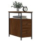 vidaXL Nachttische 2 Stk. Braun Eichen-Optik 30x60x60 cm Holzwerkstoff vidaXL Nachttische 2 Stk. Braun Eichen-Optik 30x60x60 cm Holzwerkstoff