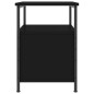 vidaXL Nachttisch Schwarz 34x35,5x50 cm Holzwerkstoff vidaXL Nachttisch Schwarz 34x35,5x50 cm Holzwerkstoff