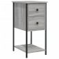 vidaXL Nachttische 2 Stk. Grau Sonoma 32x42x70 cm Holzwerkstoff vidaXL Nachttische 2 Stk. Grau Sonoma 32x42x70 cm Holzwerkstoff