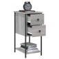 vidaXL Nachttische 2 Stk. Grau Sonoma 32x42x70 cm Holzwerkstoff vidaXL Nachttische 2 Stk. Grau Sonoma 32x42x70 cm Holzwerkstoff
