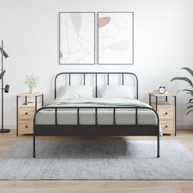 vidaXL Nachttische 2 Stk. Sonoma-Eiche 30x60x60 cm Holzwerkstoff vidaXL Nachttische 2 Stk. Sonoma-Eiche 30x60x60 cm Holzwerkstoff