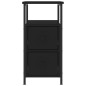 vidaXL Nachttische 2 Stk. Schwarz 30x60x60 cm Holzwerkstoff vidaXL Nachttische 2 Stk. Schwarz 30x60x60 cm Holzwerkstoff