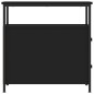 vidaXL Nachttische 2 Stk. Schwarz 30x60x60 cm Holzwerkstoff vidaXL Nachttische 2 Stk. Schwarz 30x60x60 cm Holzwerkstoff