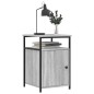 vidaXL Nachttisch Grau Sonoma 40x42x60 cm Holzwerkstoff vidaXL Nachttisch Grau Sonoma 40x42x60 cm Holzwerkstoff