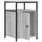 vidaXL Nachttisch Grau Sonoma 40x42x60 cm Holzwerkstoff vidaXL Nachttisch Grau Sonoma 40x42x60 cm Holzwerkstoff