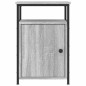 vidaXL Nachttisch Grau Sonoma 40x42x60 cm Holzwerkstoff vidaXL Nachttisch Grau Sonoma 40x42x60 cm Holzwerkstoff