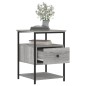 vidaXL Nachttische 2 Stk. Grau Sonoma 40x42x56 cm Holzwerkstoff vidaXL Nachttische 2 Stk. Grau Sonoma 40x42x56 cm Holzwerkstoff