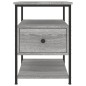vidaXL Nachttische 2 Stk. Grau Sonoma 40x42x56 cm Holzwerkstoff vidaXL Nachttische 2 Stk. Grau Sonoma 40x42x56 cm Holzwerkstoff