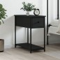 vidaXL Nachttisch Schwarz 30x60x60 cm Holzwerkstoff vidaXL Nachttisch Schwarz 30x60x60 cm Holzwerkstoff