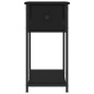 vidaXL Nachttisch Schwarz 30x60x60 cm Holzwerkstoff vidaXL Nachttisch Schwarz 30x60x60 cm Holzwerkstoff