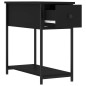 vidaXL Nachttisch Schwarz 30x60x60 cm Holzwerkstoff vidaXL Nachttisch Schwarz 30x60x60 cm Holzwerkstoff