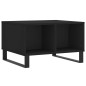 vidaXL Couchtisch Schwarz 60x50x36,5 cm Holzwerkstoff vidaXL Couchtisch Schwarz 60x50x36,5 cm Holzwerkstoff