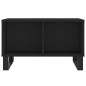 vidaXL Couchtisch Schwarz 60x50x36,5 cm Holzwerkstoff vidaXL Couchtisch Schwarz 60x50x36,5 cm Holzwerkstoff