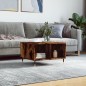 vidaXL Couchtisch Räuchereiche 60x50x36,5 cm Holzwerkstoff vidaXL Couchtisch Räuchereiche 60x50x36,5 cm Holzwerkstoff