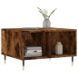 vidaXL Couchtisch Räuchereiche 60x50x36,5 cm Holzwerkstoff vidaXL Couchtisch Räuchereiche 60x50x36,5 cm Holzwerkstoff