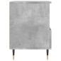 vidaXL Nachttisch Betongrau 40x35x50 cm Holzwerkstoff vidaXL Nachttisch Betongrau 40x35x50 cm Holzwerkstoff