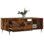 vidaXL Couchtisch Räuchereiche 90x50x36,5 cm Holzwerkstoff vidaXL Couchtisch Räuchereiche 90x50x36,5 cm Holzwerkstoff