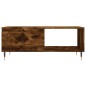 vidaXL Couchtisch Räuchereiche 90x50x36,5 cm Holzwerkstoff vidaXL Couchtisch Räuchereiche 90x50x36,5 cm Holzwerkstoff