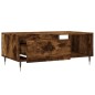 vidaXL Couchtisch Räuchereiche 90x50x36,5 cm Holzwerkstoff vidaXL Couchtisch Räuchereiche 90x50x36,5 cm Holzwerkstoff