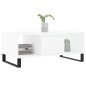 vidaXL Couchtisch Weiß 90x50x36,5 cm Holzwerkstoff vidaXL Couchtisch Weiß 90x50x36,5 cm Holzwerkstoff