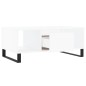 vidaXL Couchtisch Weiß 90x50x36,5 cm Holzwerkstoff vidaXL Couchtisch Weiß 90x50x36,5 cm Holzwerkstoff