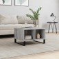 vidaXL Couchtisch Grau Sonoma 60x50x36,5 cm Holzwerkstoff vidaXL Couchtisch Grau Sonoma 60x50x36,5 cm Holzwerkstoff