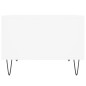 vidaXL Couchtisch Weiß 60x50x36,5 cm Holzwerkstoff vidaXL Couchtisch Weiß 60x50x36,5 cm Holzwerkstoff