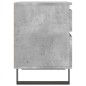 vidaXL Nachttisch Betongrau 40x35x50 cm Holzwerkstoff vidaXL Nachttisch Betongrau 40x35x50 cm Holzwerkstoff