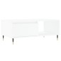 vidaXL Couchtisch Weiß 90x50x36,5 cm Holzwerkstoff vidaXL Couchtisch Weiß 90x50x36,5 cm Holzwerkstoff