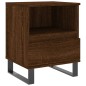 vidaXL Nachttisch Braun Eichen-Optik 40x35x50 cm Holzwerkstoff vidaXL Nachttisch Braun Eichen-Optik 40x35x50 cm Holzwerkstoff