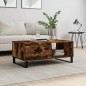 vidaXL Couchtisch Räuchereiche 90x50x36,5 cm Holzwerkstoff vidaXL Couchtisch Räuchereiche 90x50x36,5 cm Holzwerkstoff