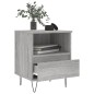 vidaXL Nachttische 2 Stk. Grau Sonoma 40x35x50 cm Holzwerkstoff vidaXL Nachttische 2 Stk. Grau Sonoma 40x35x50 cm Holzwerkstoff