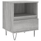 vidaXL Nachttische 2 Stk. Grau Sonoma 40x35x50 cm Holzwerkstoff vidaXL Nachttische 2 Stk. Grau Sonoma 40x35x50 cm Holzwerkstoff