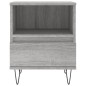 vidaXL Nachttische 2 Stk. Grau Sonoma 40x35x50 cm Holzwerkstoff vidaXL Nachttische 2 Stk. Grau Sonoma 40x35x50 cm Holzwerkstoff