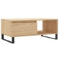 vidaXL Couchtisch Sonoma-Eiche 90x50x36,5 cm Holzwerkstoff vidaXL Couchtisch Sonoma-Eiche 90x50x36,5 cm Holzwerkstoff