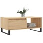 vidaXL Couchtisch Sonoma-Eiche 90x50x36,5 cm Holzwerkstoff vidaXL Couchtisch Sonoma-Eiche 90x50x36,5 cm Holzwerkstoff